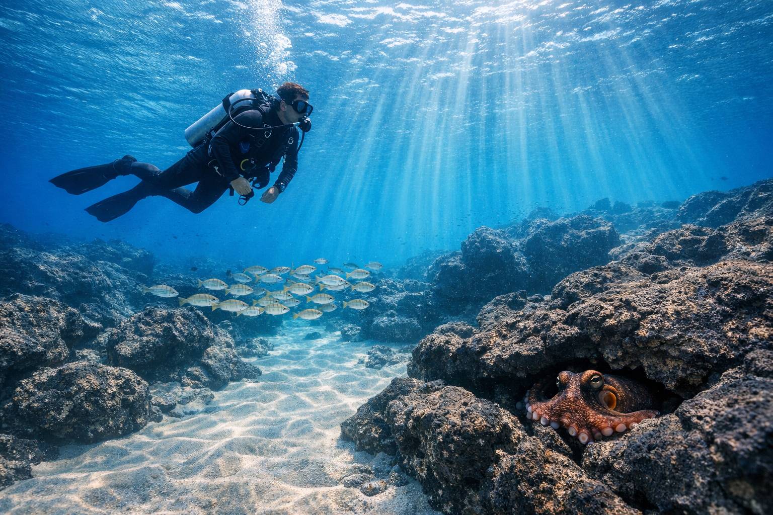 Mejores zonas de buceo en Lanzarote: puntos imprescindibles, niveles y consejos